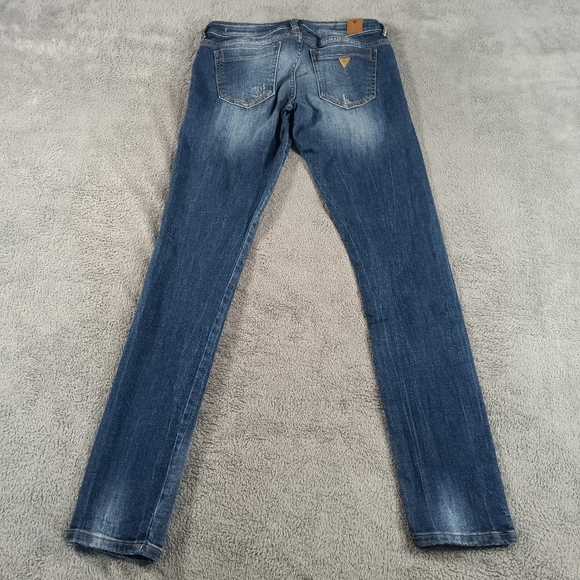 Guess Jeans Low Rise Skinny Ladies Size 8 - Picture 10 of 14